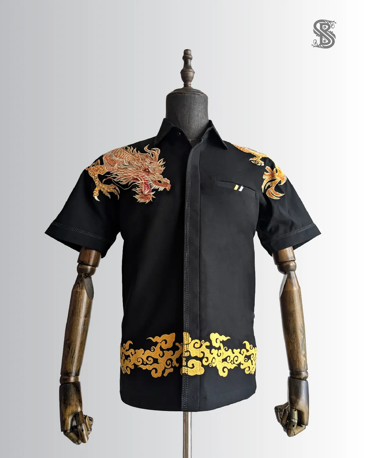 Kemeja Golden Dragon