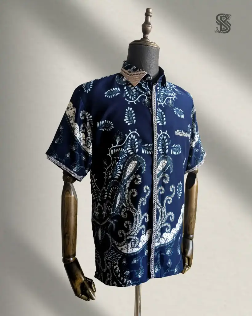 Batik Pradipa Navy