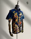 Batik Hornbill Heritage Navy 