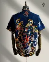 Batik Hornbill Heritage Navy 