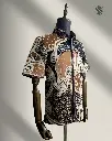 Batik Spiral Heritage Brown