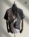 Batik Black Phoenix Elegance