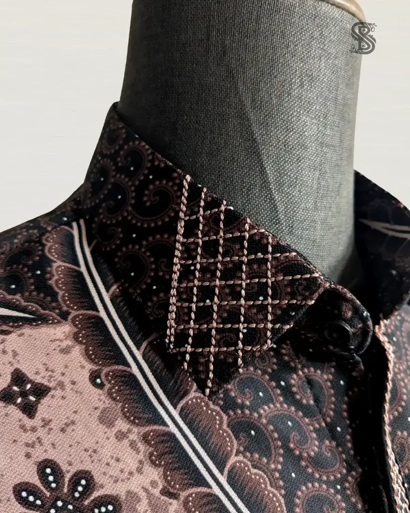 Batik Black Phoenix Elegance