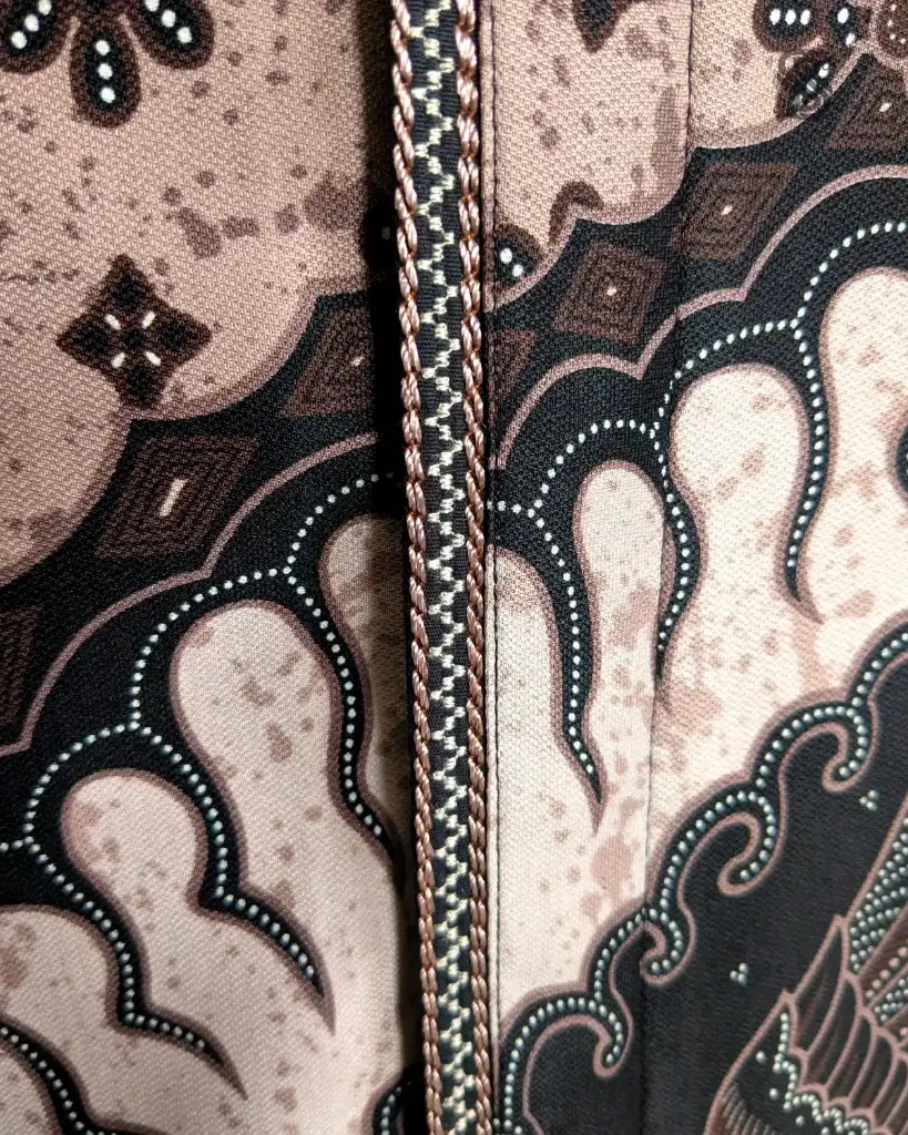 Batik Black Phoenix Elegance
