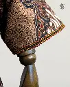 Batik Parang Flora Brown