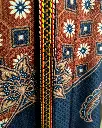 Batik Parang Flora Brown
