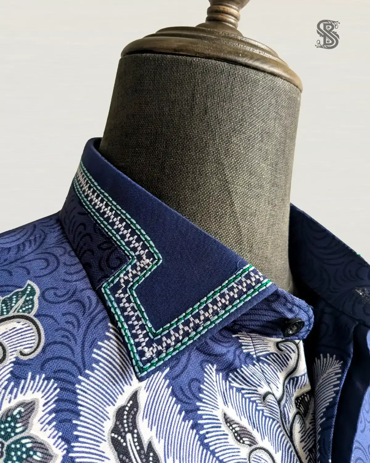 Batik Nusantara Biru