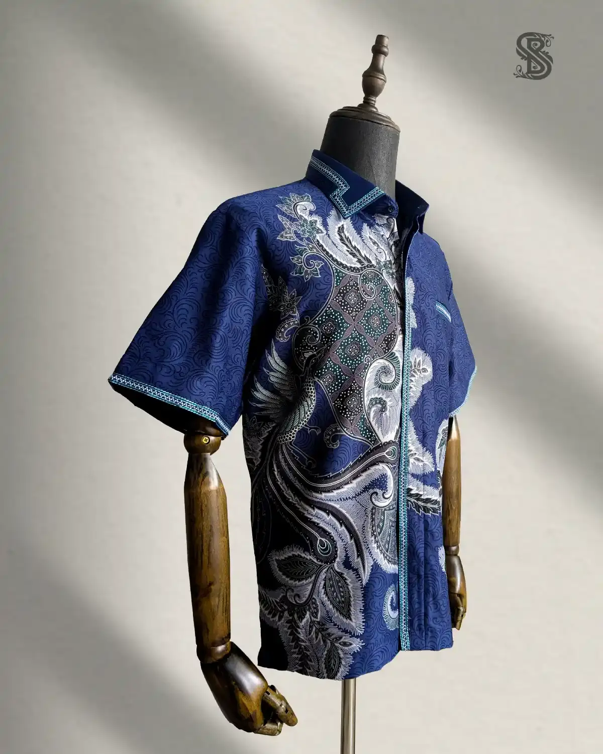 Batik Nusantara Biru