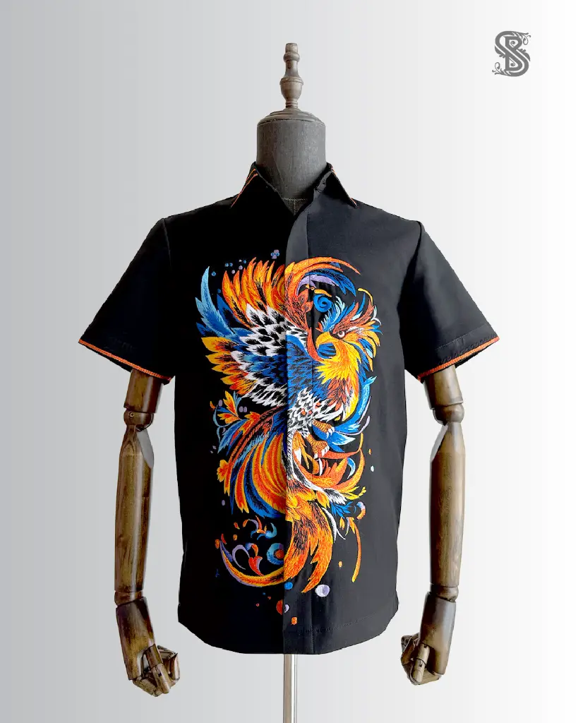 Kemeja Phoenix Flame
