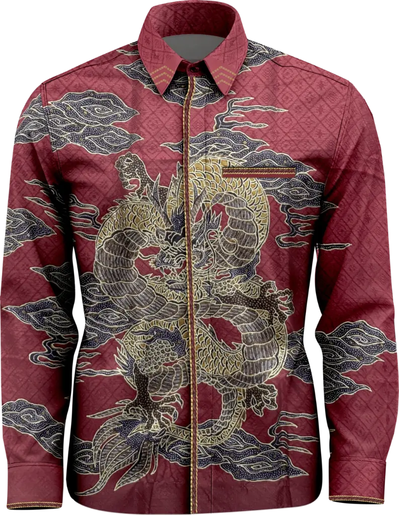 Batik Motif Naga Langit