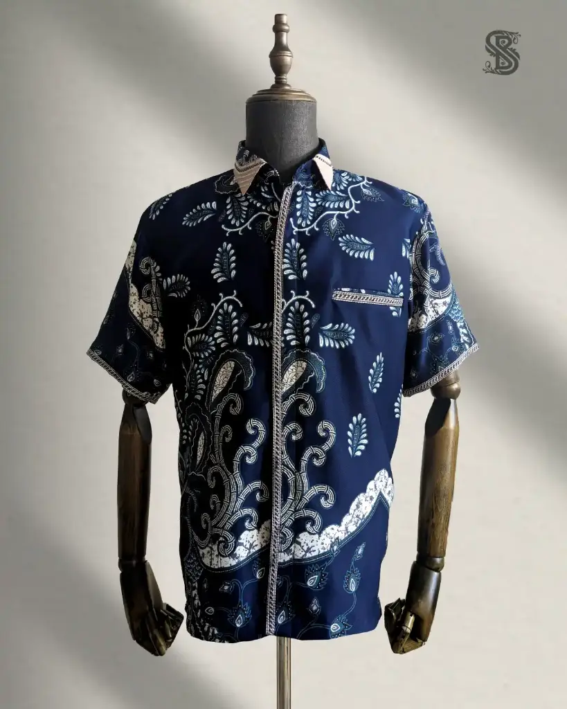 Batik Pradipa Navy