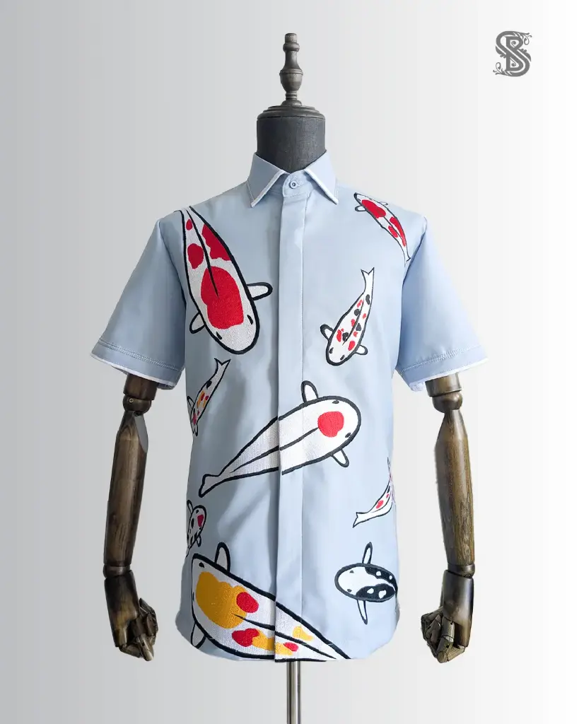 Silhouette KOI Embroidery