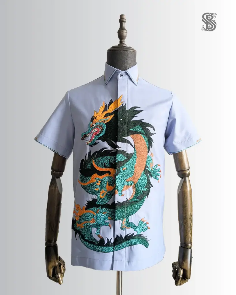 Kemeja Dragon Majesty