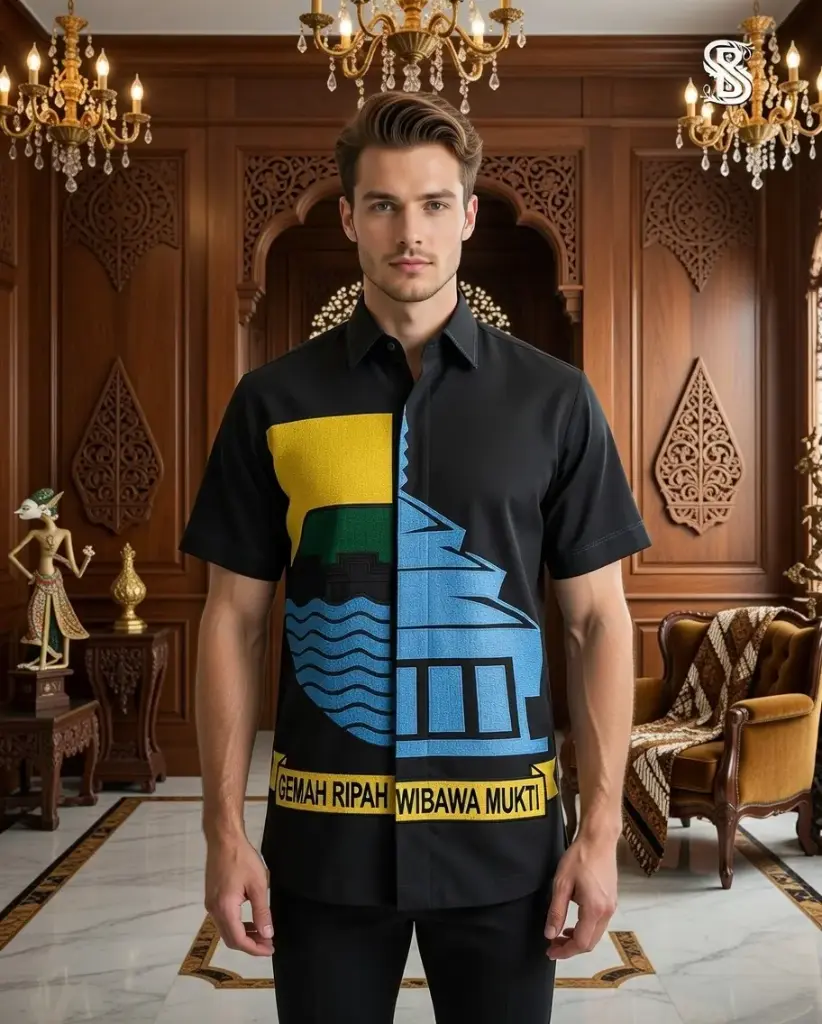 Kemeja Bordir Gemah Ripah