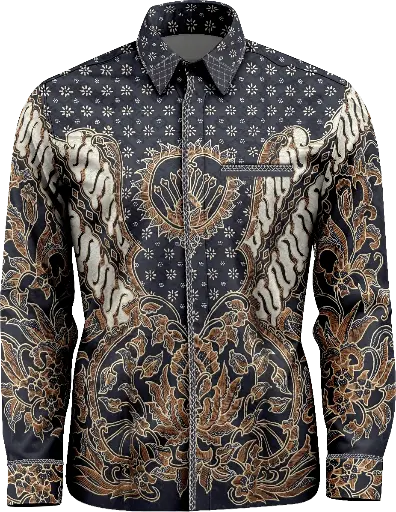 Batik Motif Satria Hitam