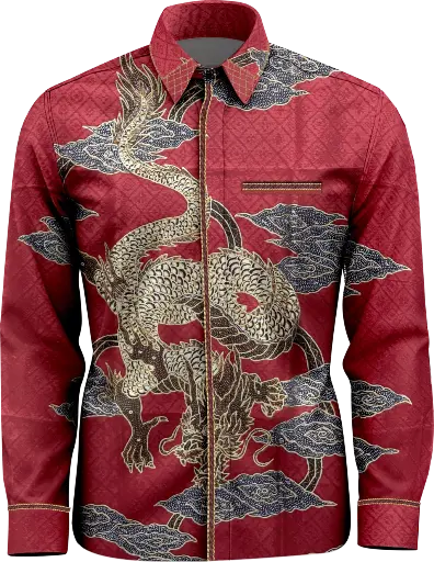 Batik Motif Naga Langit
