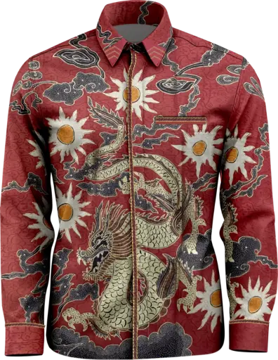 Batik Motif Naga Surya