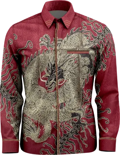 Batik Motif Naga Petir