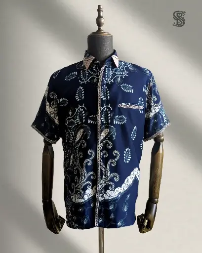 Batik Pradipa Navy