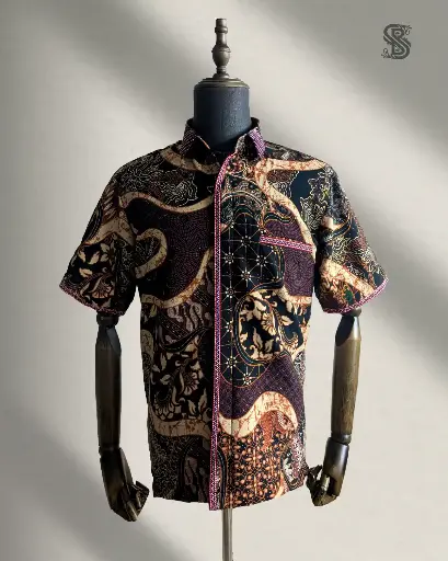 Batik Mandala Hitam