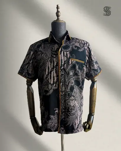 Batik Pradana Midnight Elegance